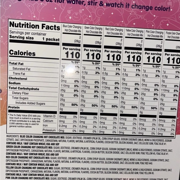 Care Bears Colorful Cocoa Party Pack - Picture 3 of 4